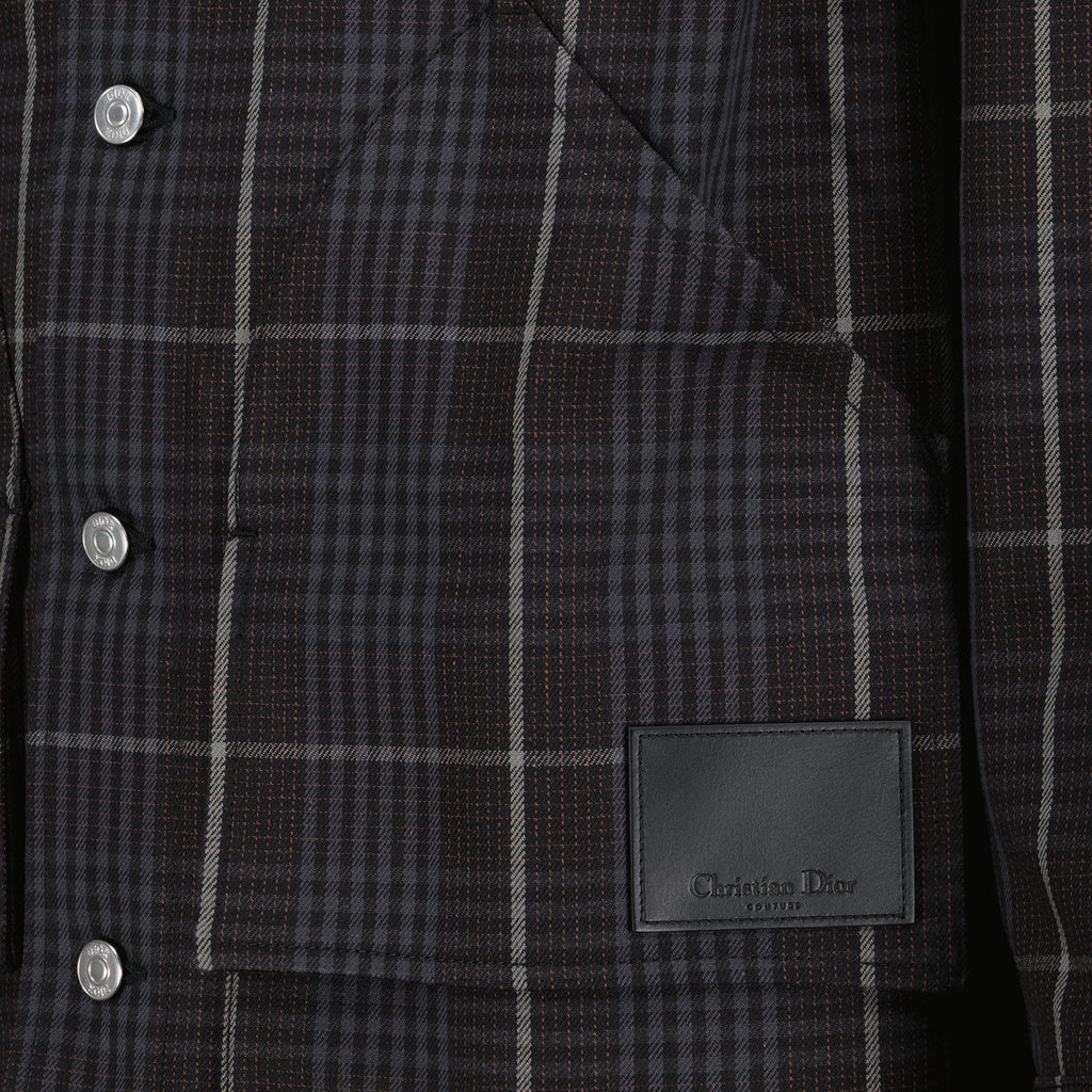 Jacken Kariertes Jackett Dior Grau Homme