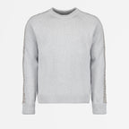 Maille Pull Oblique Dior Gris Homme
