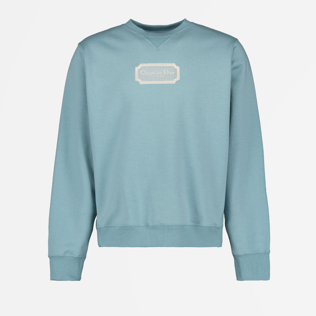 Sweatshirts Couture Sweatshirt Dior Blau Homme