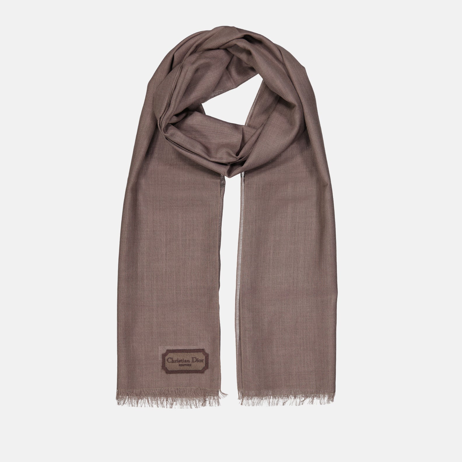 Lenços e luvas Cachecol Christian Dior Couture Dior Marrom Homme
