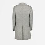 Abrigos Manteau en tweed Dior Gris Homme