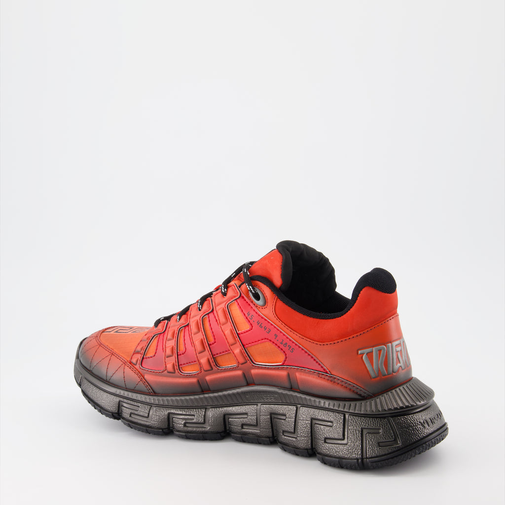 Baskets Baskets Trigreca Versace Rouge Homme