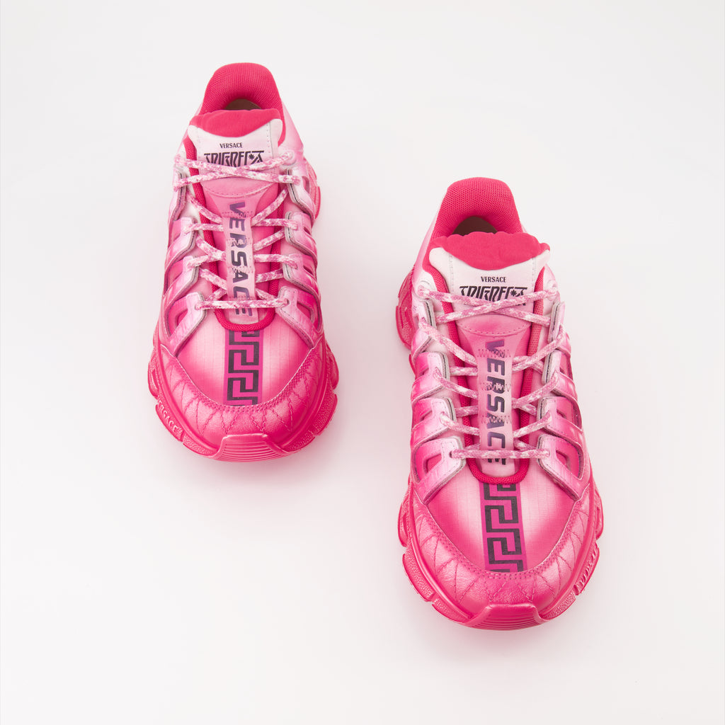 Baskets Baskets Trigreca Versace Rose Femme