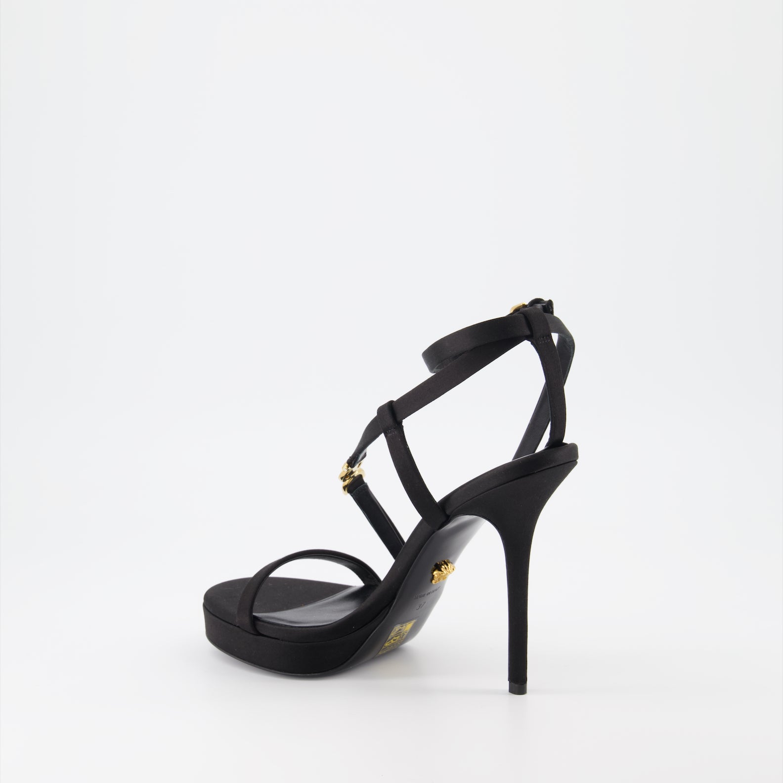 Chaussures ouvertes Sandales Medusa 95' Versace Noir Femme