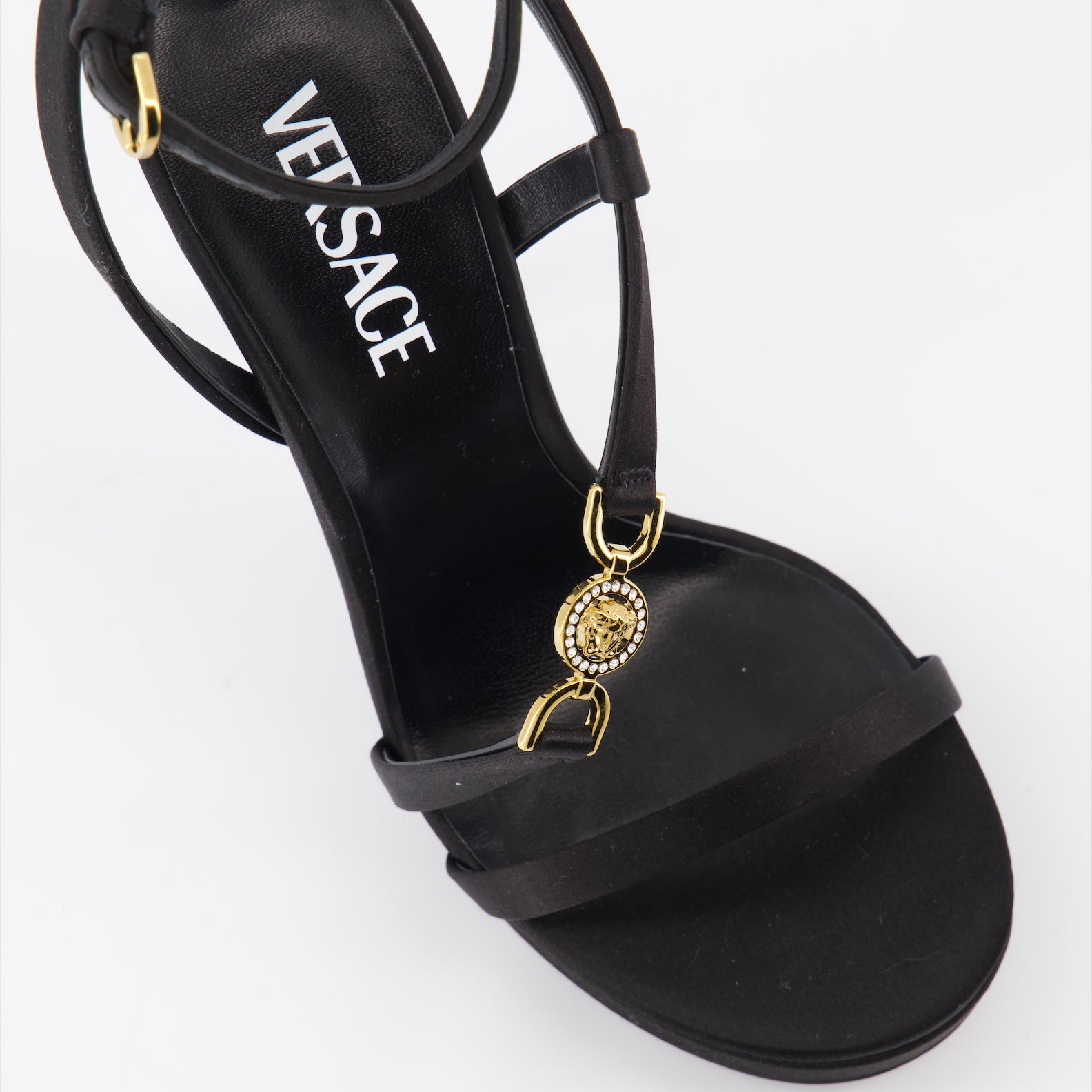 Chaussures ouvertes Sandales Medusa 95' Versace Noir Femme