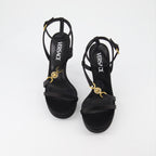 Chaussures ouvertes Sandales Medusa 95' Versace Noir Femme