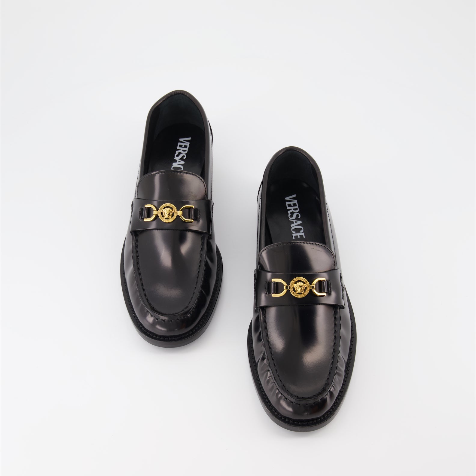 Mocassins Mocassins Medusa 95' Versace Noir Femme