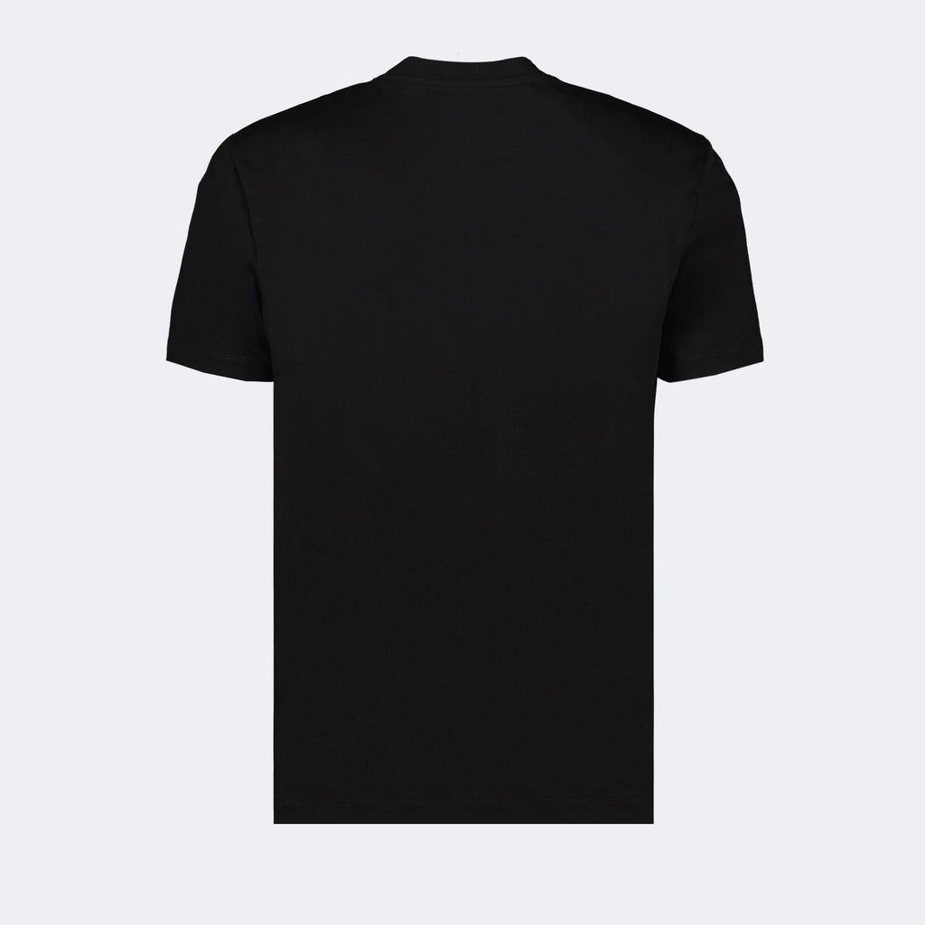 T-shirt T-shirt City Lights Versace Nero Homme