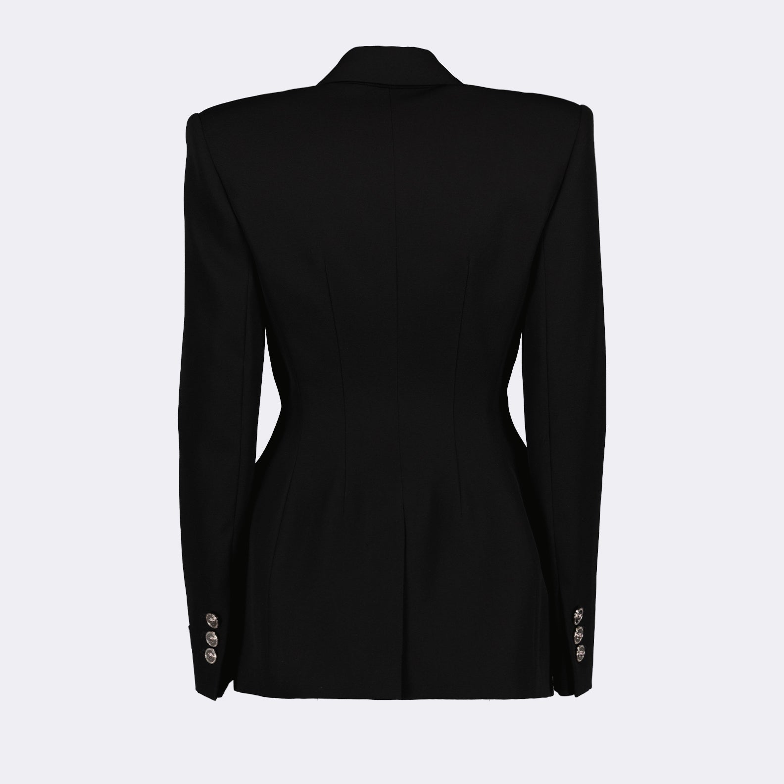 Vestes Blazer en laine Versace Noir Femme