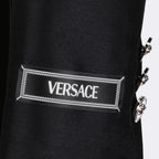 Jaquetas Veste crop Versace Preto Femme