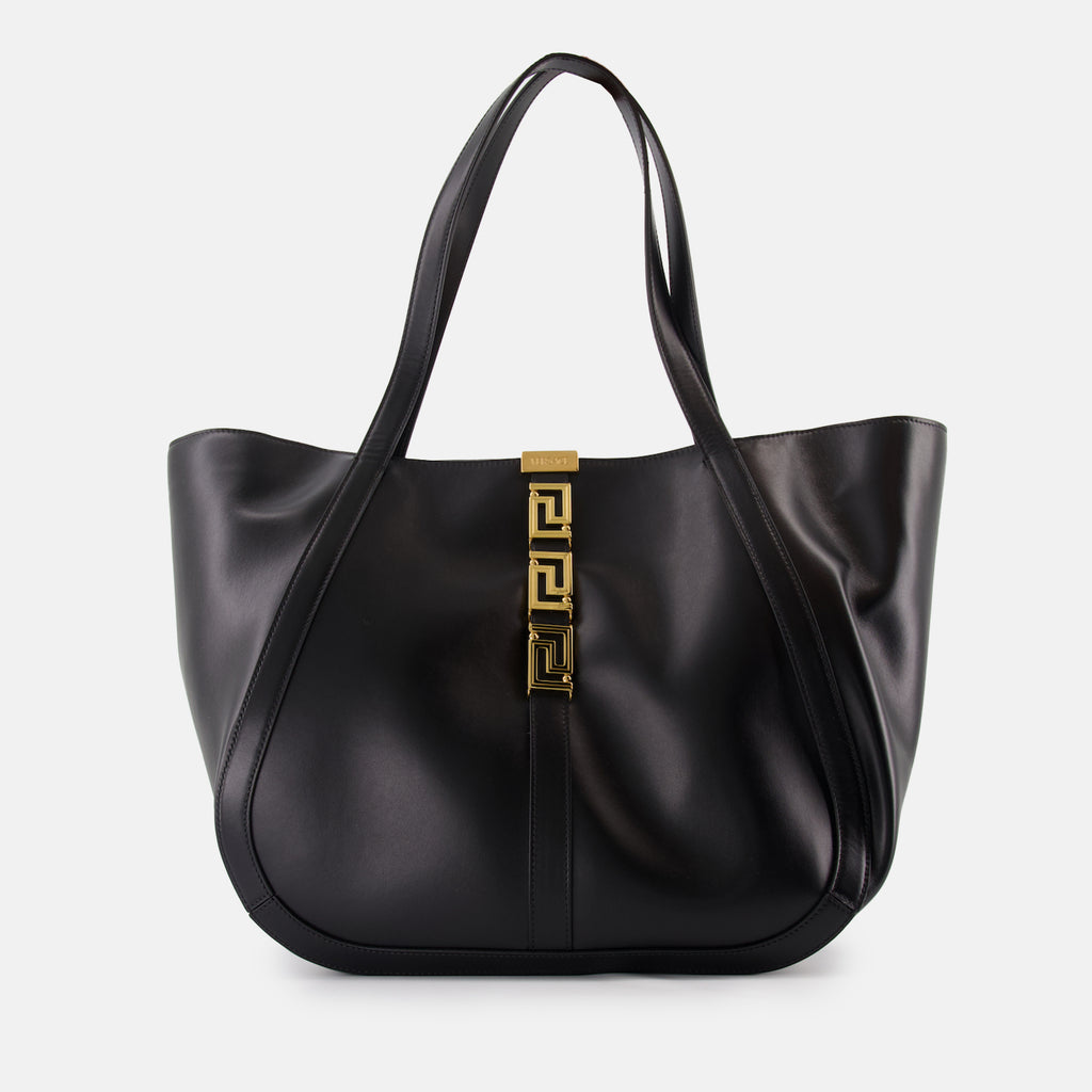 Bolsos tote Sac Greca Goddess Versace Negro Femme