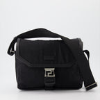 Borse a tracolla Sacoche en jacquard Neo Versace Nero Homme