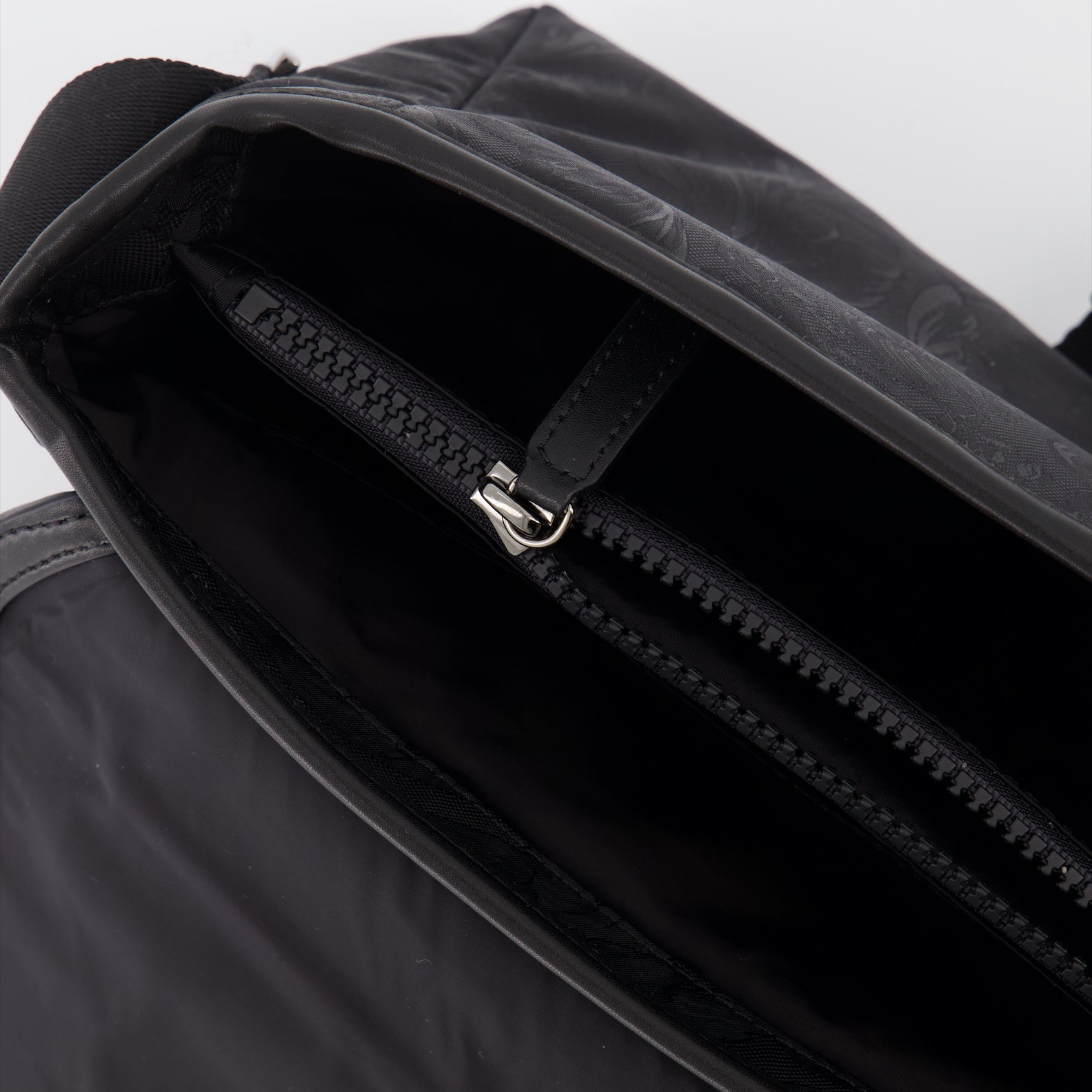 Borse a tracolla Sacoche en jacquard Neo Versace Nero Homme