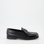 Mocassins Mocassins en cuir Prada Noir Homme