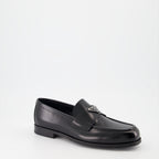 Mocassins Mocassins en cuir Prada Noir Homme