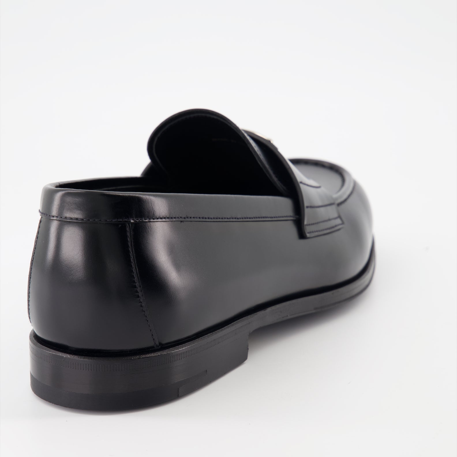 Mocassins Mocassins en cuir Prada Noir Homme