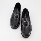 Mocassins Mocassins en cuir Prada Noir Homme