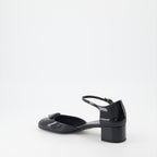 Escarpins Escarpins en cuir verni Prada Noir Femme