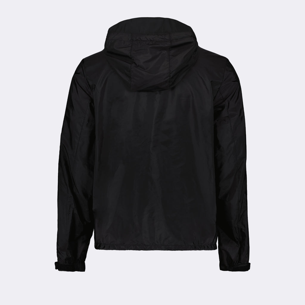 Jaquetas Coupe-vent en Re-Nylon Prada Preto Homme