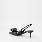 Escarpins Escarpins en cuir verni Prada Noir Femme