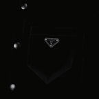 Camisas Chemise en velours Prada Preto Homme