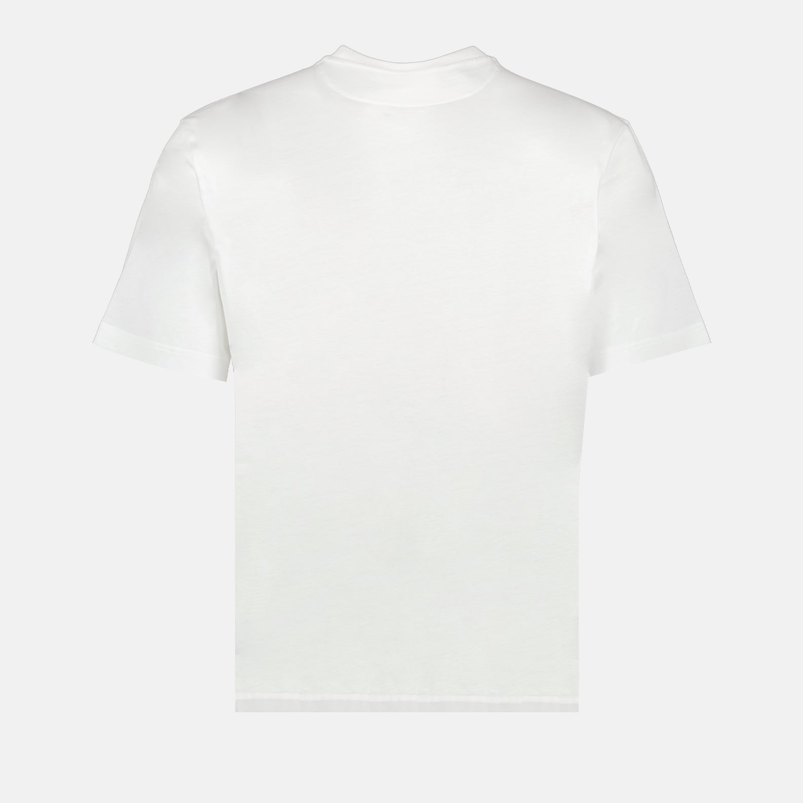 T-shirt T-shirt à logo triangle Prada Bianco Homme