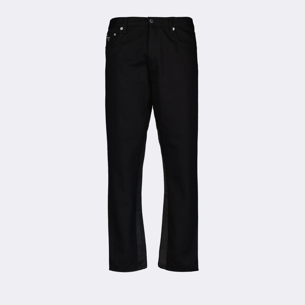 Pantalons Jean noir Prada Noir Homme