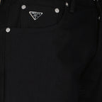 Pantalons Jean noir Prada Noir Homme