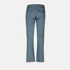 Pantalons Jean droit Prada Bleu Femme