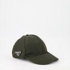 Chapéus, bonés e gorros Casquette en Re-Nylon Prada Verde Homme