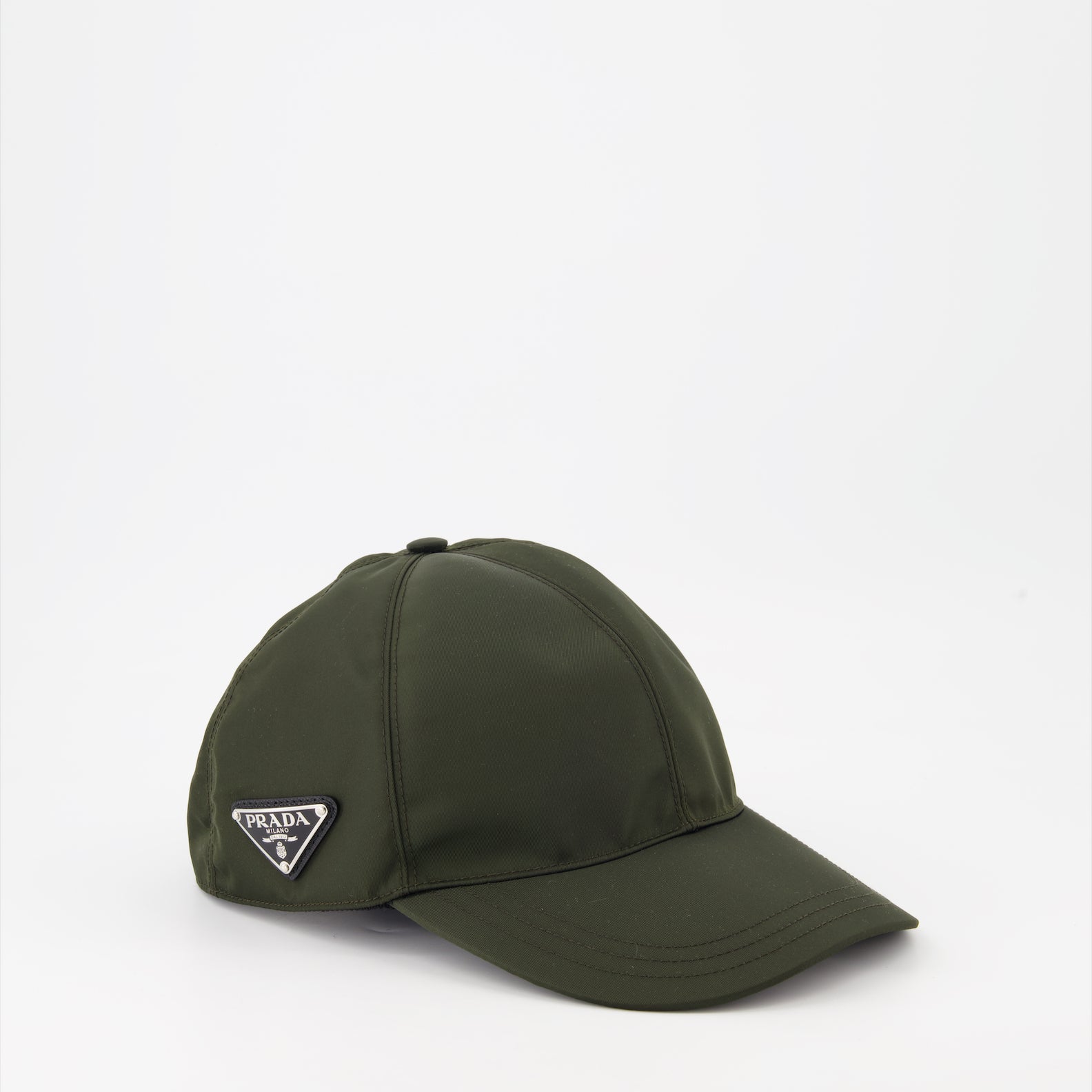 Chapeaux, casquettes et bonnets Casquette en Re-Nylon Prada Vert Homme