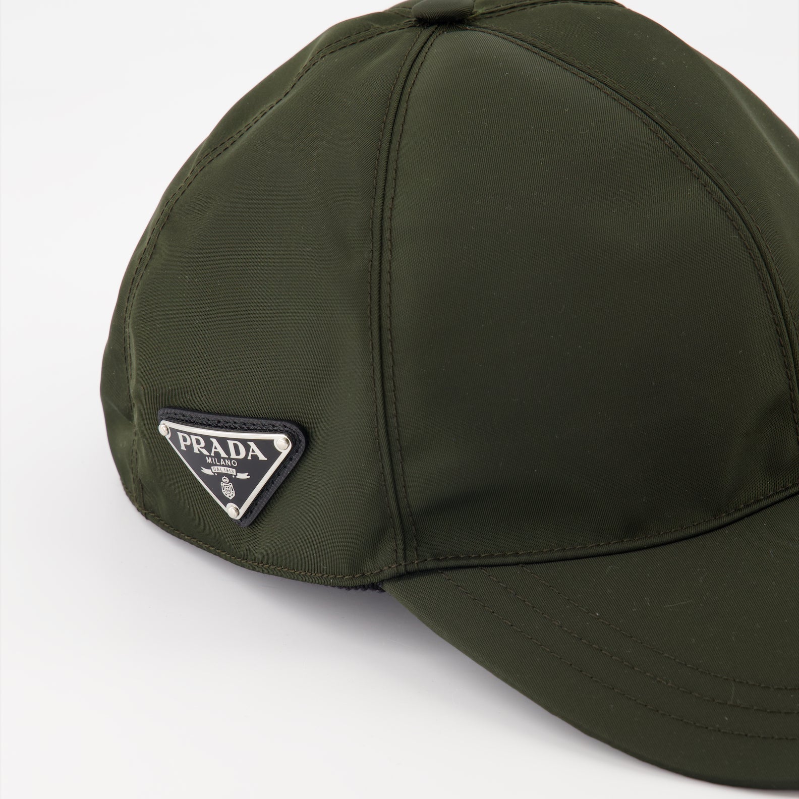 Chapeaux, casquettes et bonnets Casquette en Re-Nylon Prada Vert Homme