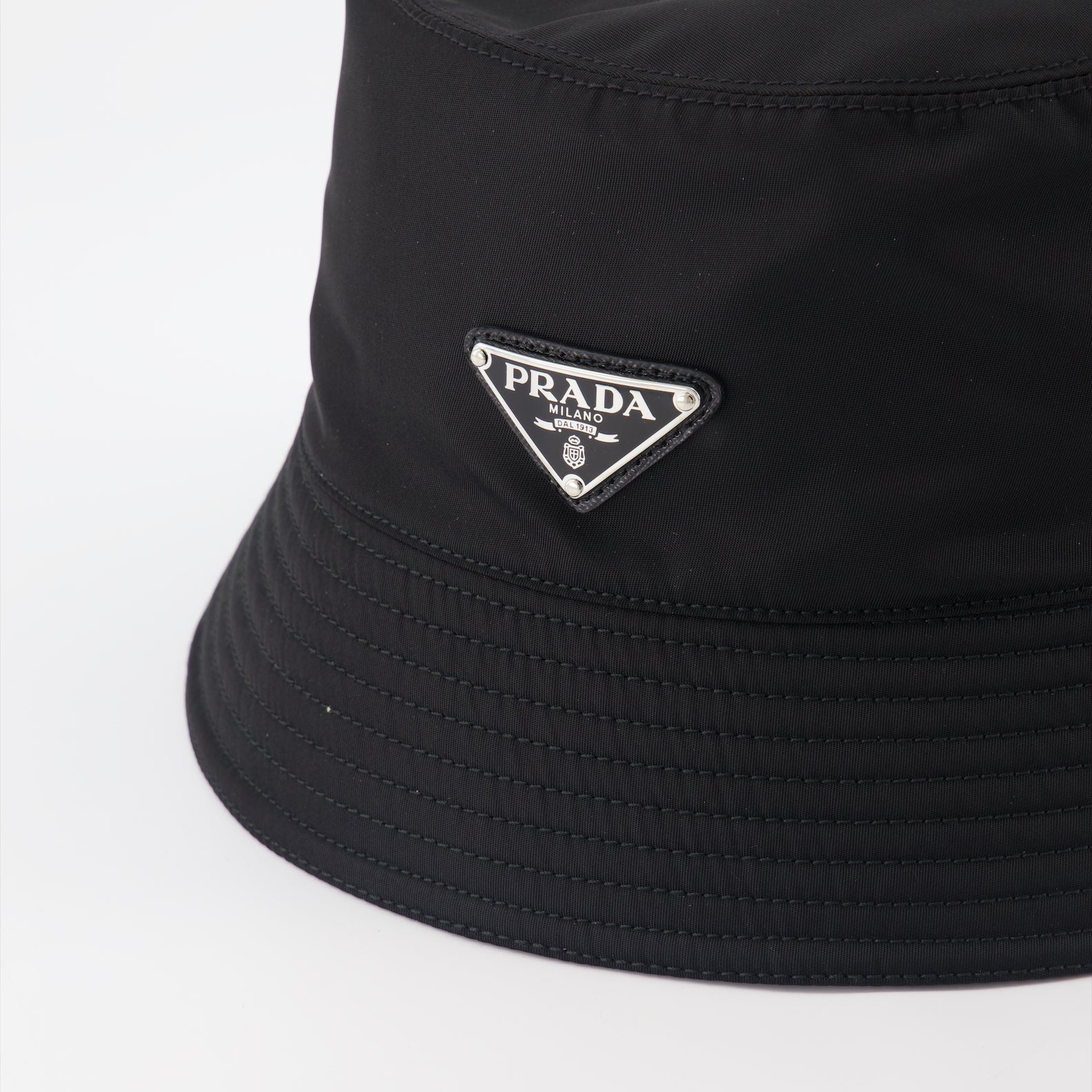 Hats, caps and beanies Re-Nylon Bucket Hat Prada Black Man