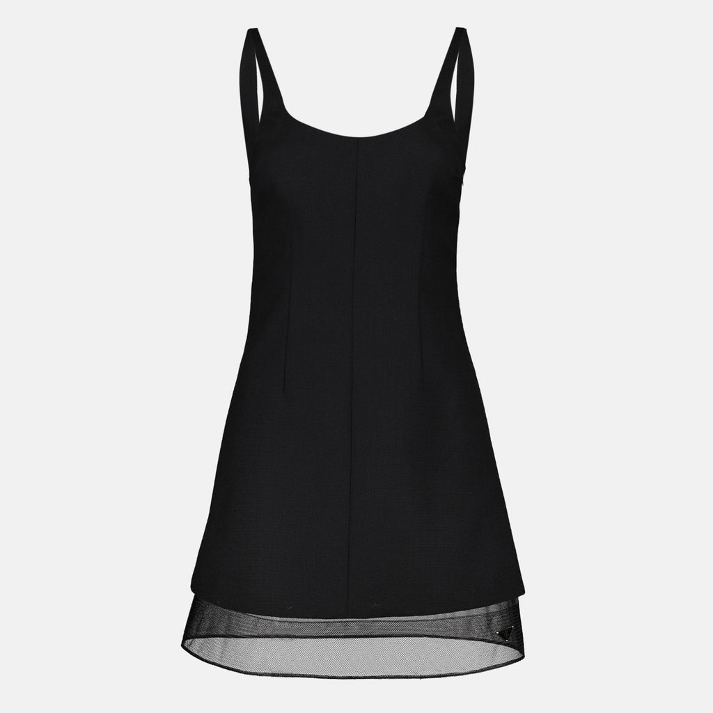 Abiti Abito Corto Prada Nero Femme