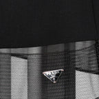 Robes Robe courte Prada Noir Femme