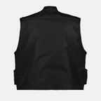 Giacche Veste Cargo sans manches Prada Nero Homme