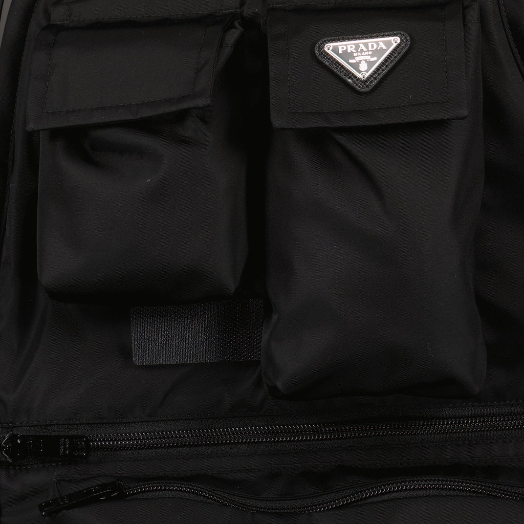 Giacche Veste Cargo sans manches Prada Nero Homme