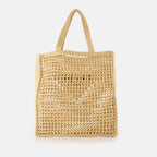 Sacs cabas Sac en crochet Prada Beige Femme