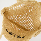 Sacs cabas Sac en crochet Prada Beige Femme