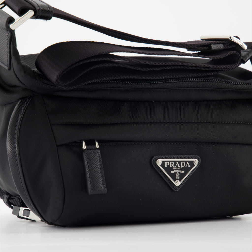Marsupi Sac banane en Re-Nylon Prada Nero Homme