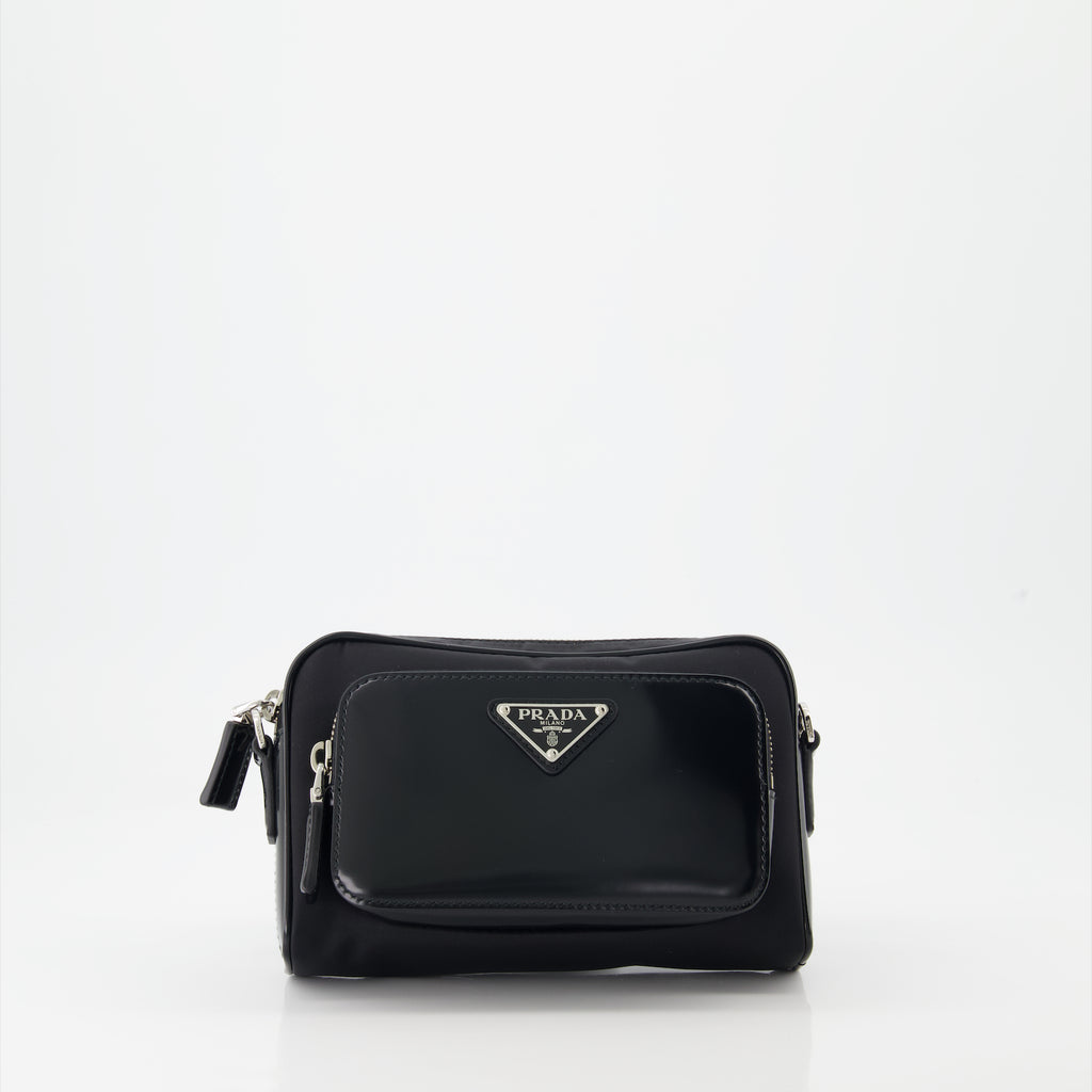 Borse a tracolla Sac bandoulière en Re-Nylon Prada Nero Homme