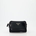 Borse a tracolla Sac bandoulière en Re-Nylon Prada Nero Homme