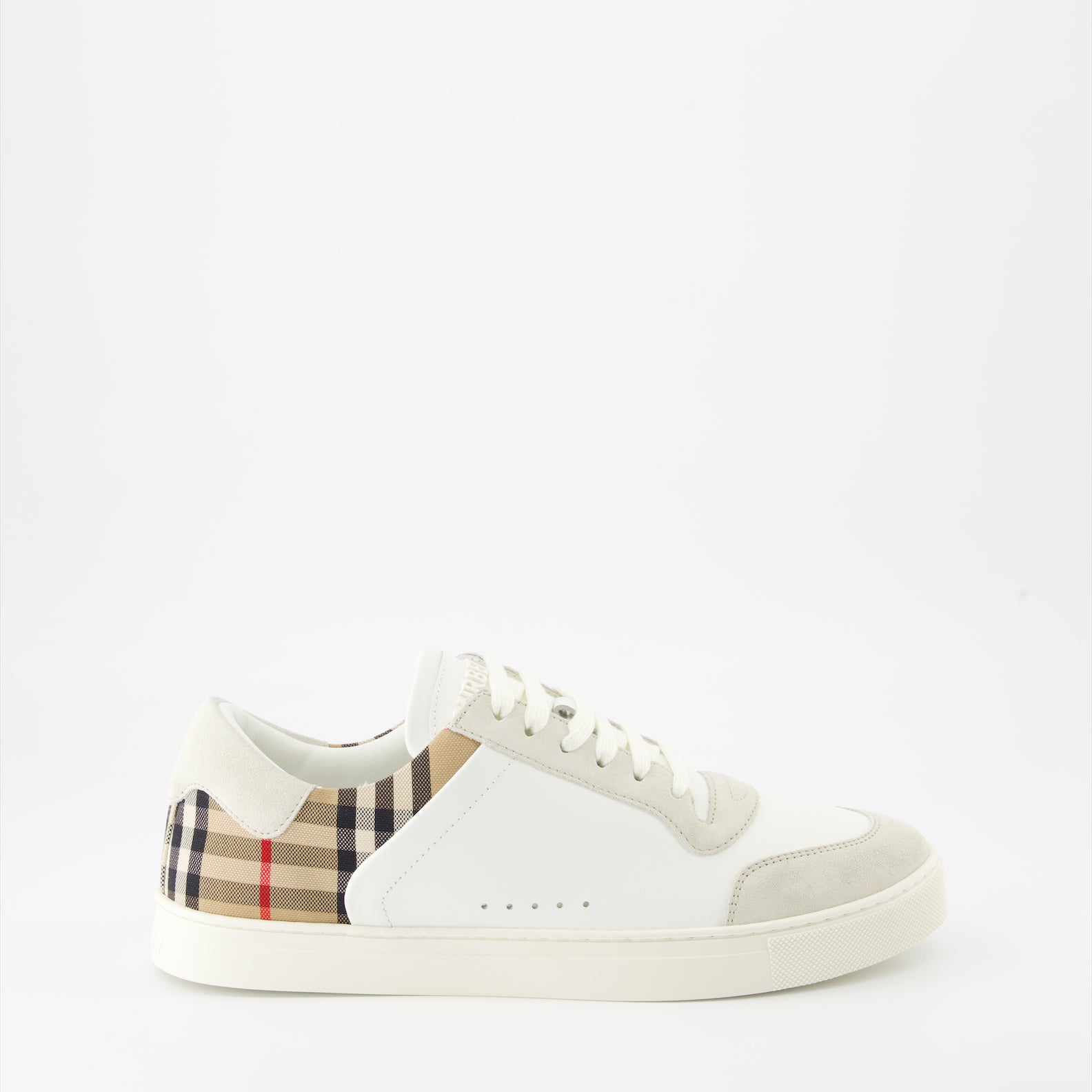 Sneaker Gekachelte Sneakers Burberry Weiß Homme