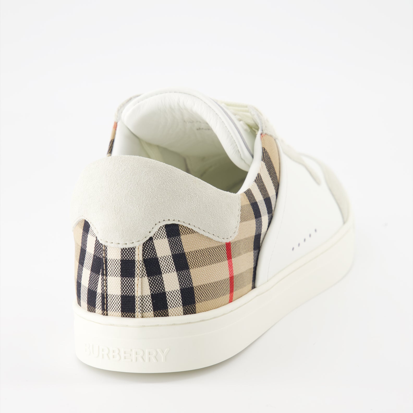 Sneaker Gekachelte Sneakers Burberry Weiß Homme