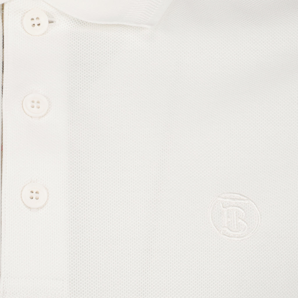Poloshirts Eddie Polo Burberry Weiß Homme