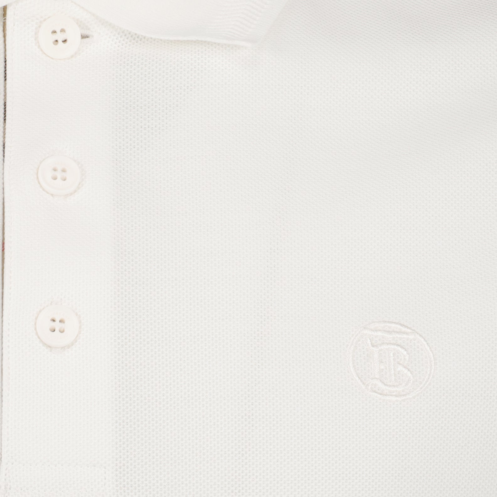 Polos Polo Eddie Burberry Blanco Homme