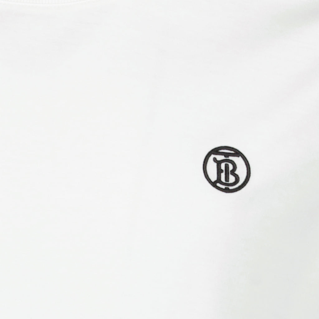 T-shirts T-shirt Parker Burberry Blanc Homme