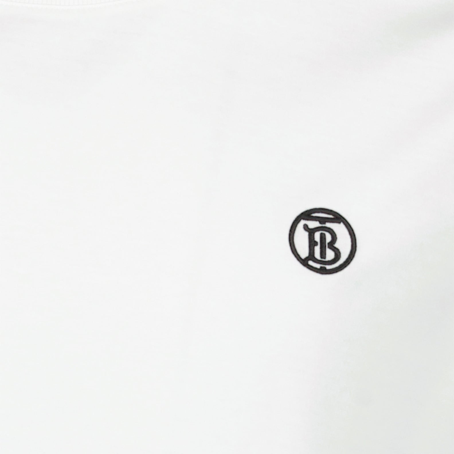 T-shirts T-shirt Parker Burberry Blanc Homme