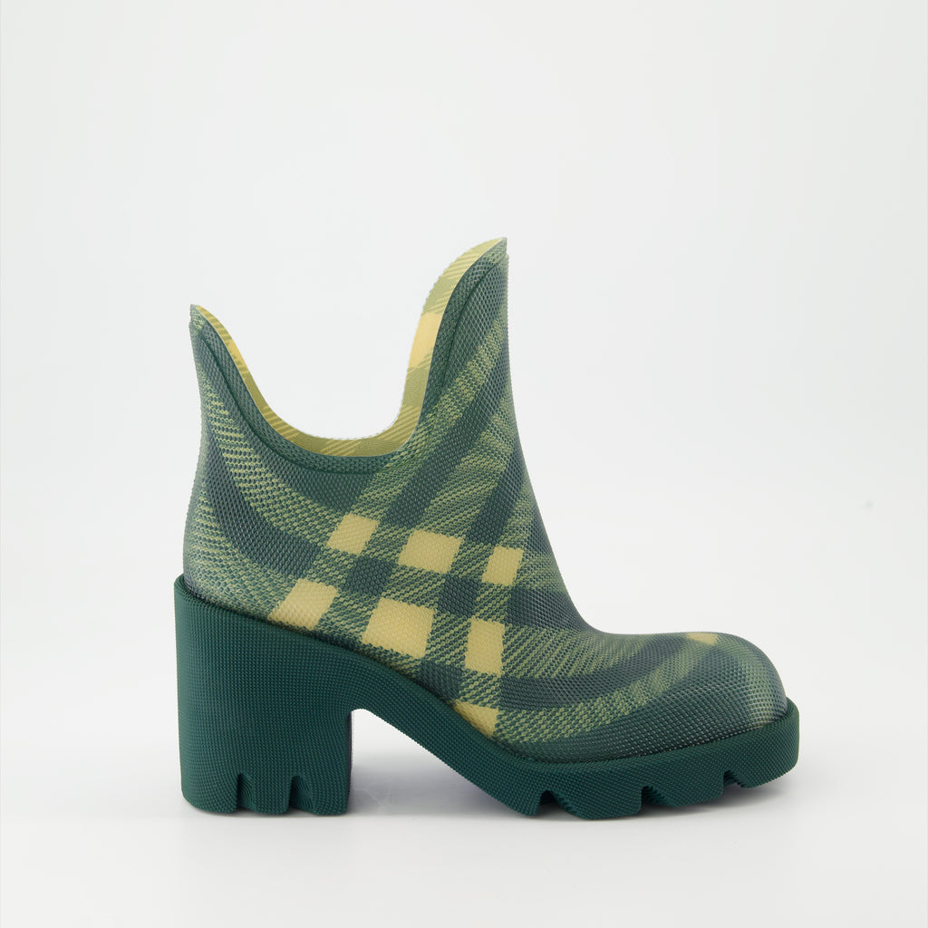 Ankle boots Marsh rubber ankle boots Burberry Green Women