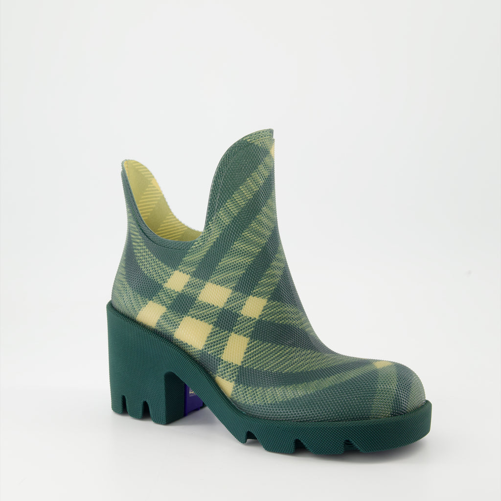 Ankle boots Marsh rubber ankle boots Burberry Green Women